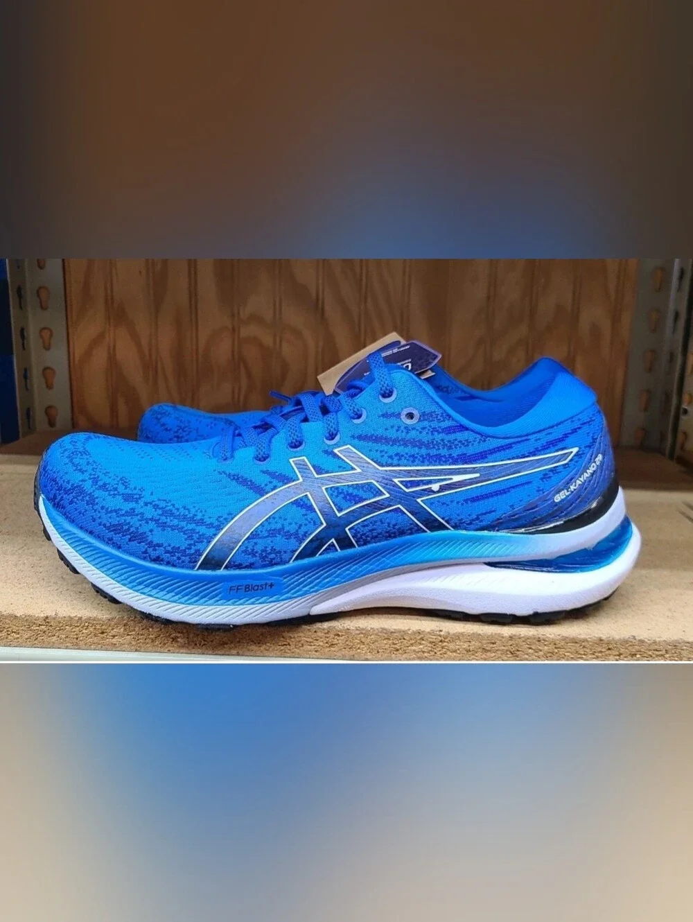 Asics GEL-KAYANO 29 Men's Running Shoes Electric Blue/White Sz 7.5 US